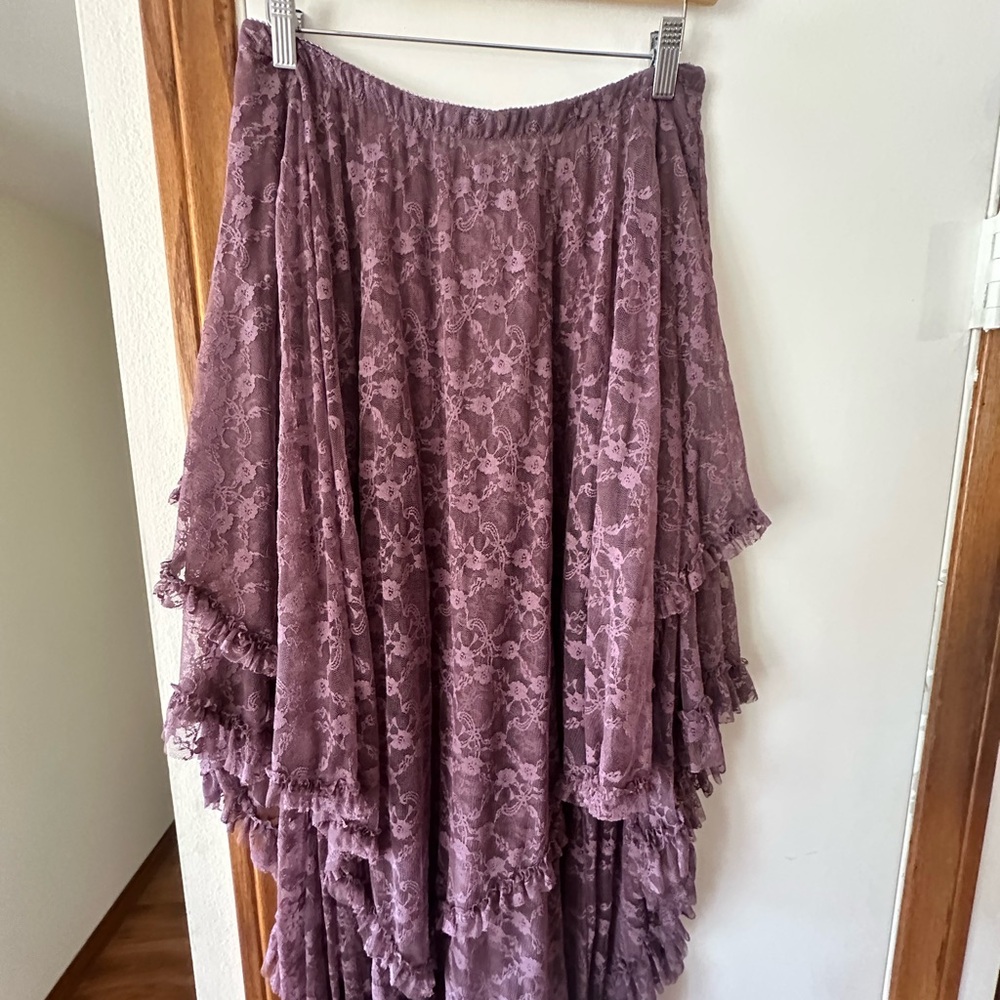 Free People Intimates Lace Skirt